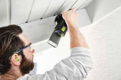 Festool 577696 ETSC 125 18V Brushless Hybrid Cordless Random Orbital Sander 125mm (5"), Bluetooth 3.1Ah PLUS