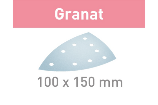 Festool Granat Sandpaper for DTS 400 Sanders, 120-400 Grit, 50 Pack