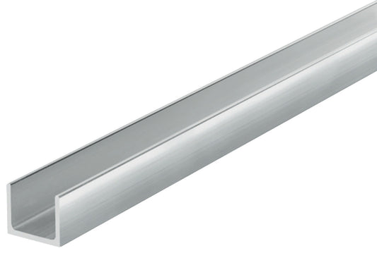 Hafele Aluminum Single Upper Guide Track, for Hafele Slido F-Line15 55A, 2500 mm Legnth