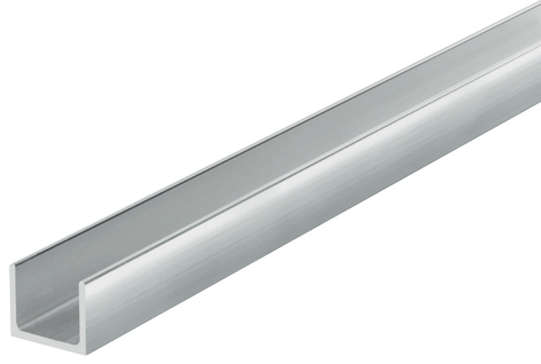 Hafele Aluminum Single Upper Guide Track, for Hafele Slido F-Line15 55A, 3500 mm Legnth