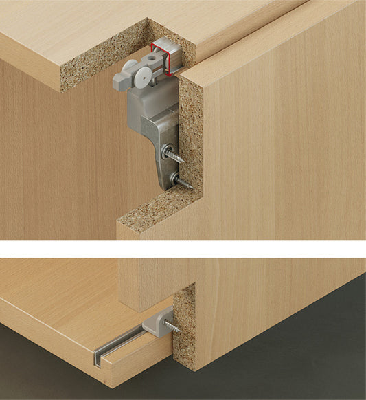 Hafele Slido F-Line21 20A Sliding Door Hardware, for Door Weights up to 20 kg