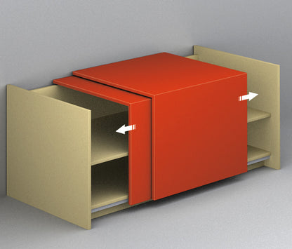 Hafele HAWA Combino L 40 Sliding Door Hardware, One Door Set