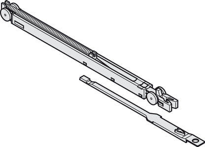 Hafele Closing and Opening Soft Closing Mechanism Set, for Hawa, weight 15 kg (33 lbs.)