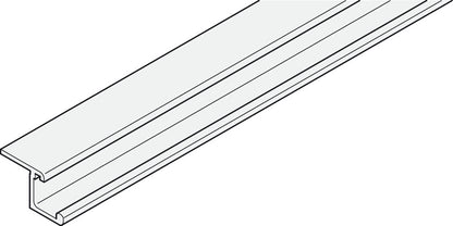 Hafele Aluminum Single Upper Guide Track, for Hawa Regal VF, Screw Mounting, 2500 mm Length