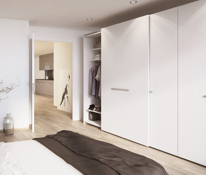 Hafele Coplanar Door, Hawa Frontino 40 Sliding Door Hardware Set, for Wardrobes for Two Doors 2200-2400 mm
