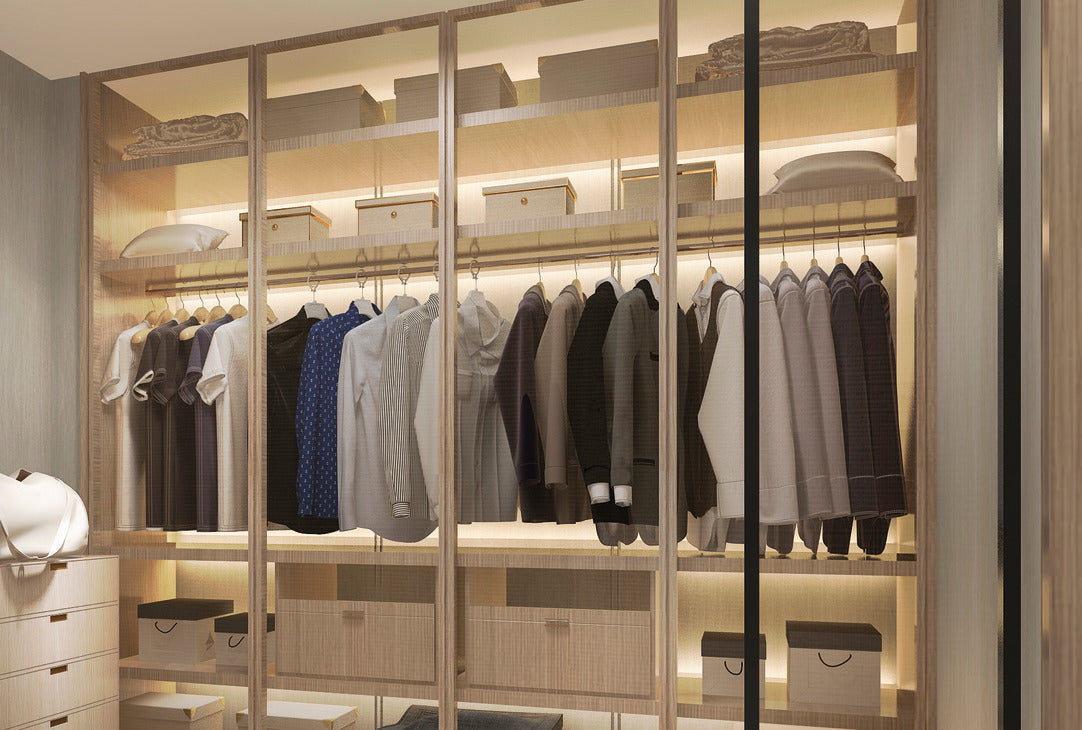 Hafele Loox5 3104 COB Gold LED Strip Light, 8mm Monochrome, Medium Intensity, 24V