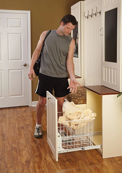 Rev-A-Shelf HRV Wire Bottom Mount Hamper (HRV-1520 S CR)