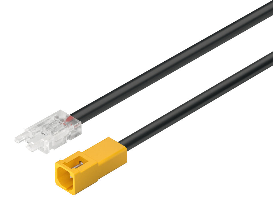 Hafele Loox5 12V 8 mm Strip Light Power Lead with Female Socket, Multi-White