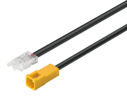 Hafele Loox5 12V 8 mm Strip Light Power Lead with Female Socket, Multi-White