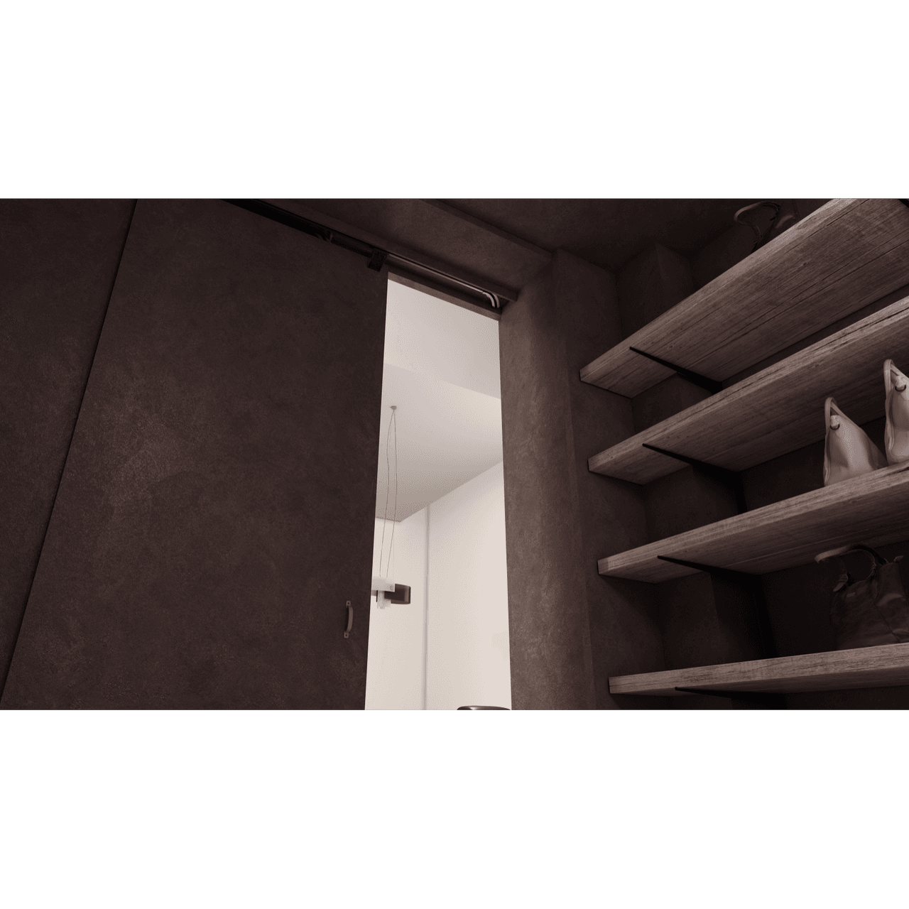 Sugatsune Mono Flat Unison Flush Sliding Door Hardware System, Heavy Duty