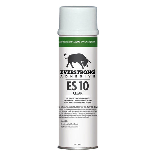 NewStar Adhesives EverStrong ES10+ Aerosol Can, High-Performance/High-Temp Industrial Strength Contact Adhesive, Low VOC (CA Compliant)