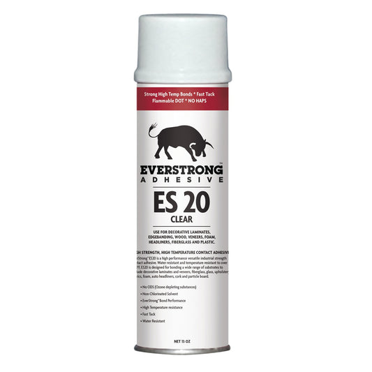 NewStar Adhesives EverStrong ES20 Aerosol Can, High-Performance/High-Temp Industrial Strength  Contact Adhesive