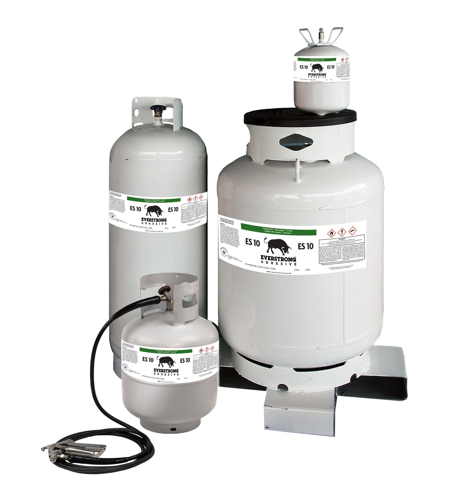 NewStar Adhesives EverStrong ES10+ High-Performance/High-Temp Industrial Strength Contact Adhesive, Low VOC (CA Compliant)