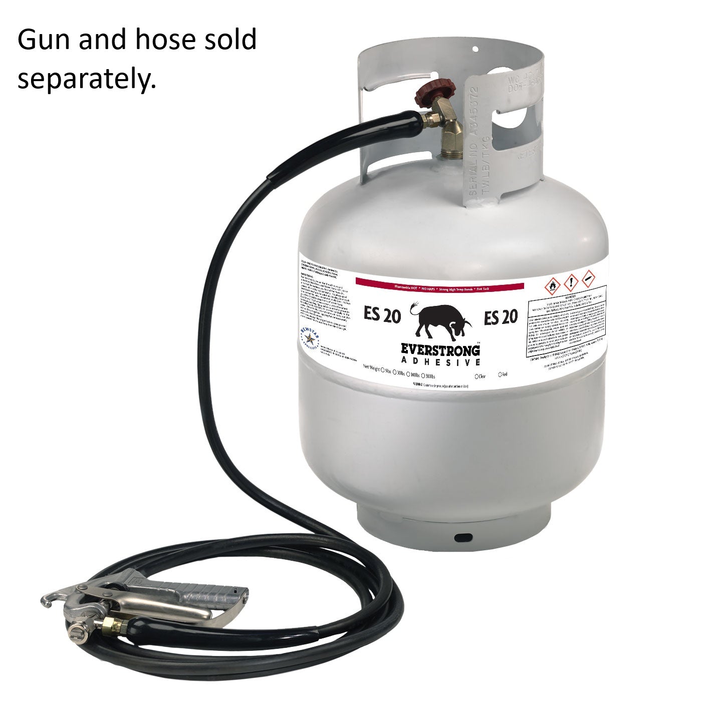 NewStar Adhesives EverStrong ES20 Canister, High-Performance/High-Temp Industrial Strength  Contact Adhesive