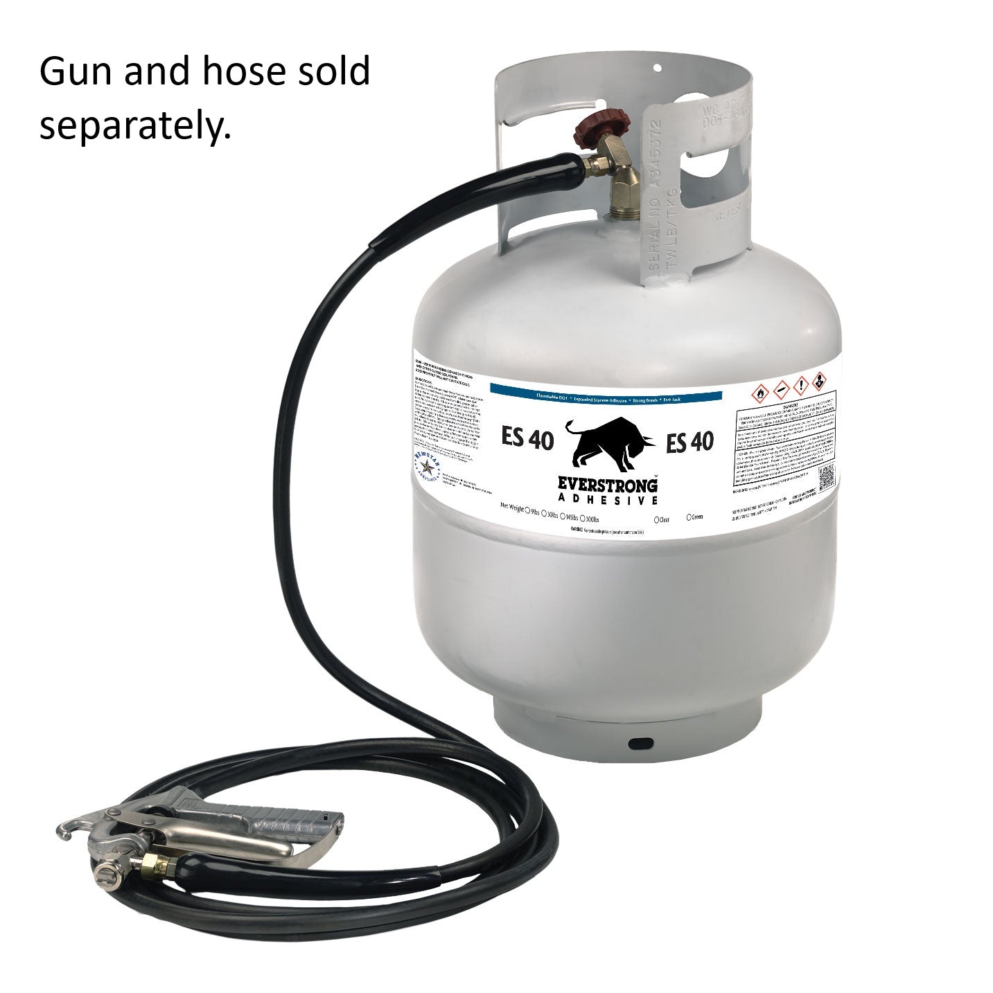 NewStar Adhesives EverStrong ES40 Canister, Water Resistent Expanded Polystyrene Foam Contact Adhesive