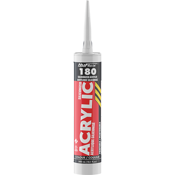 NuFlex 180 Siliconized Acrylic Paintable Flexible Sealant