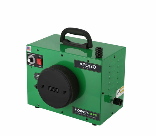 Apollo Sprayers Power-4 VS Turbine System, 4-Stage Motor with Variable Speed Control and QuadraClean™, Turbine Only