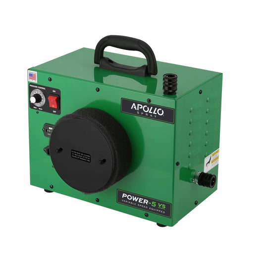 Apollo Sprayers Power-5 VS Turbine System, 5-Stage Motor with Variable Speed Control and QuadraClean™, Turbine Only