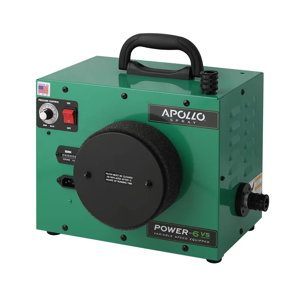 Apollo Sprayers POWER-6 VS Turbine System with AtomiZer® 7700 Spray Gun