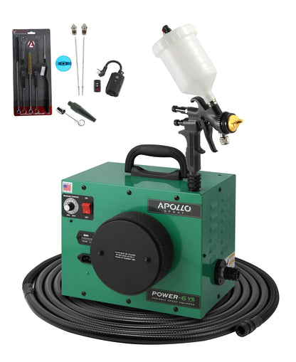 Apollo Sprayers POWER-6 VS Turbine System with AtomiZer® 7700 Spray Gun, PLUS Package