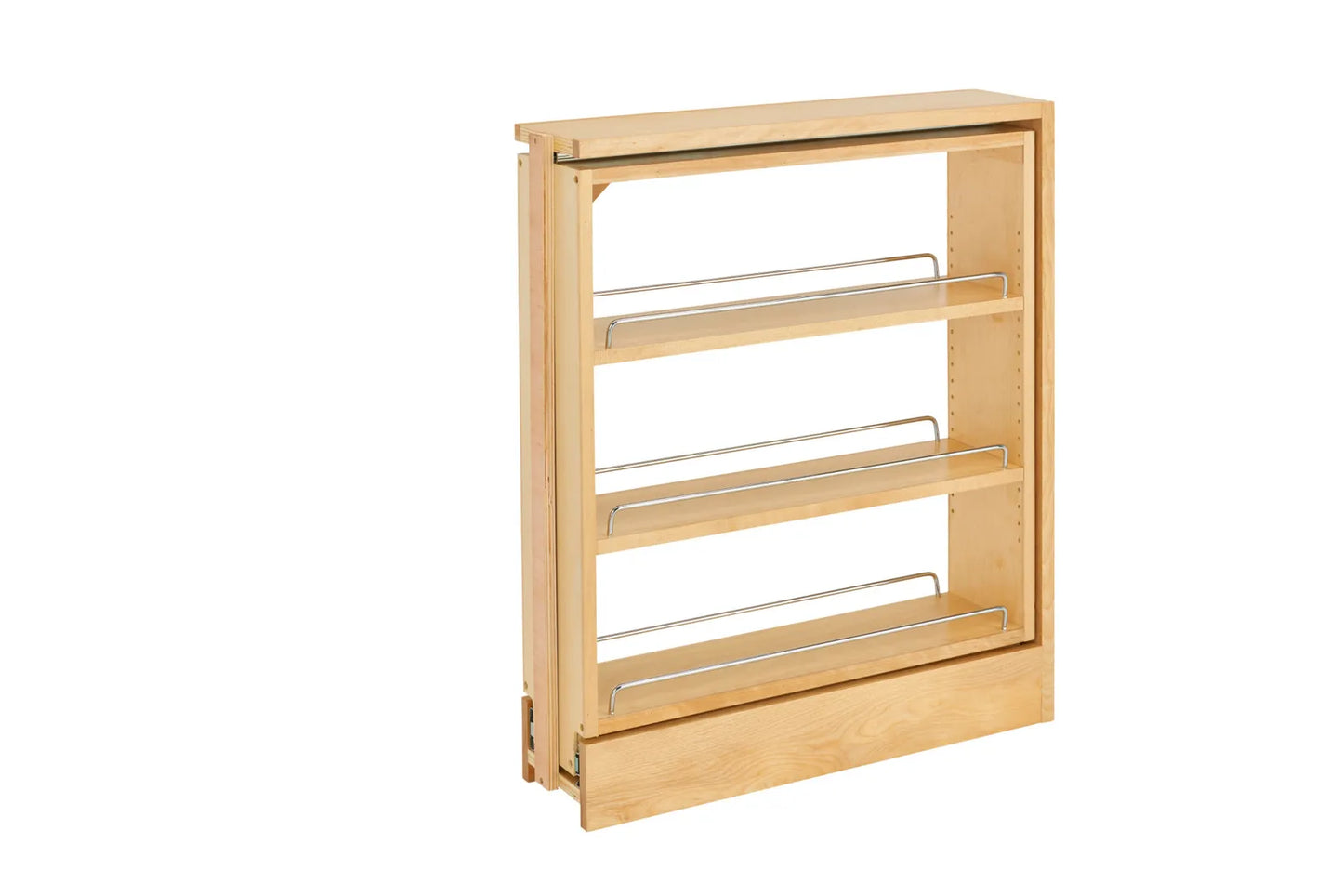Rev-A-Shelf 438 Wood Filler Base Pull-Out for Use Between Base Cabinets, with Blumotion Soft-Close