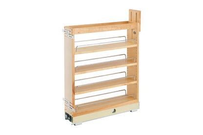 Rev-A-Shelf 448 Cabinet Base Pull-Out with Ball-Bearing Soft-Close Slides, for Full Height