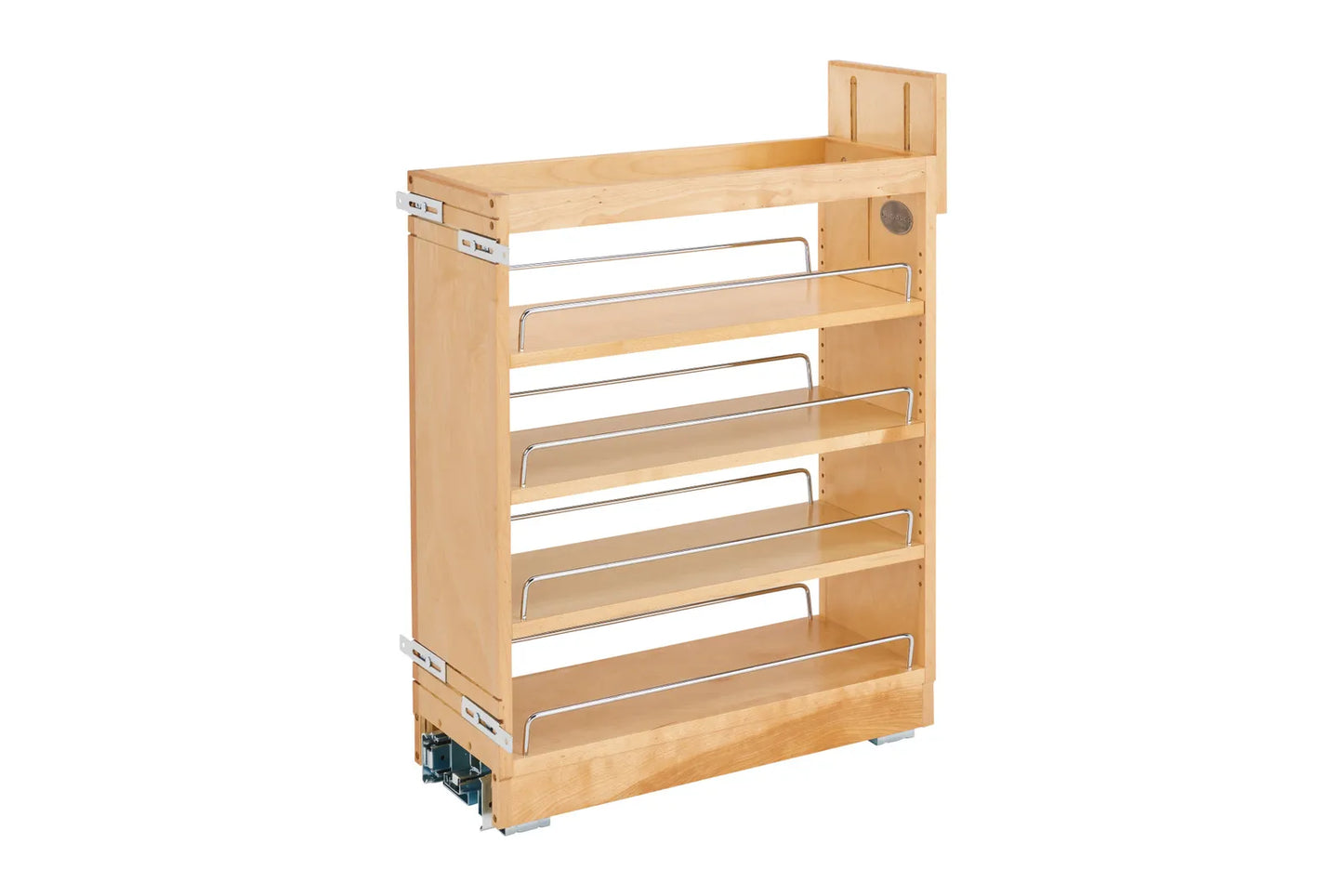 Rev-A-Shelf 448 Cabinet Base Pull-Out with Ball-Bearing Soft-Close Slides, for Full Height