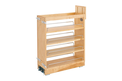Rev-A-Shelf 448 Cabinet Base Pull-Out with Ball-Bearing Soft-Close Slides, for Full Height