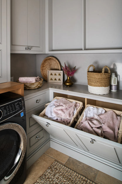 Rev-A-Shelf CTOHB Wire Closet Tilt-Out Hamper Basket
