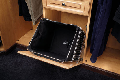 Rev-A-Shelf CTOHB Wire Closet Tilt-Out Hamper Basket
