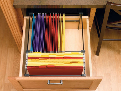 Rev-A-Shelf RAS-SMFD-52 File Drawer Organizer Pullout Insert for 18" Base