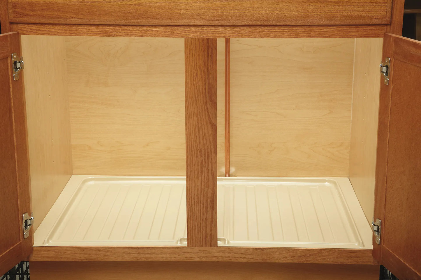 Rev-A-Shelf Undersink Drip Tray for 36" Sink Base, Silver