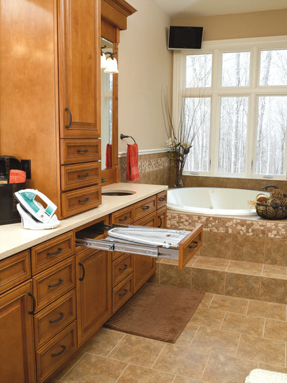 Rev-A-Shelf Pullout Vanity Cabinet Ironing Board