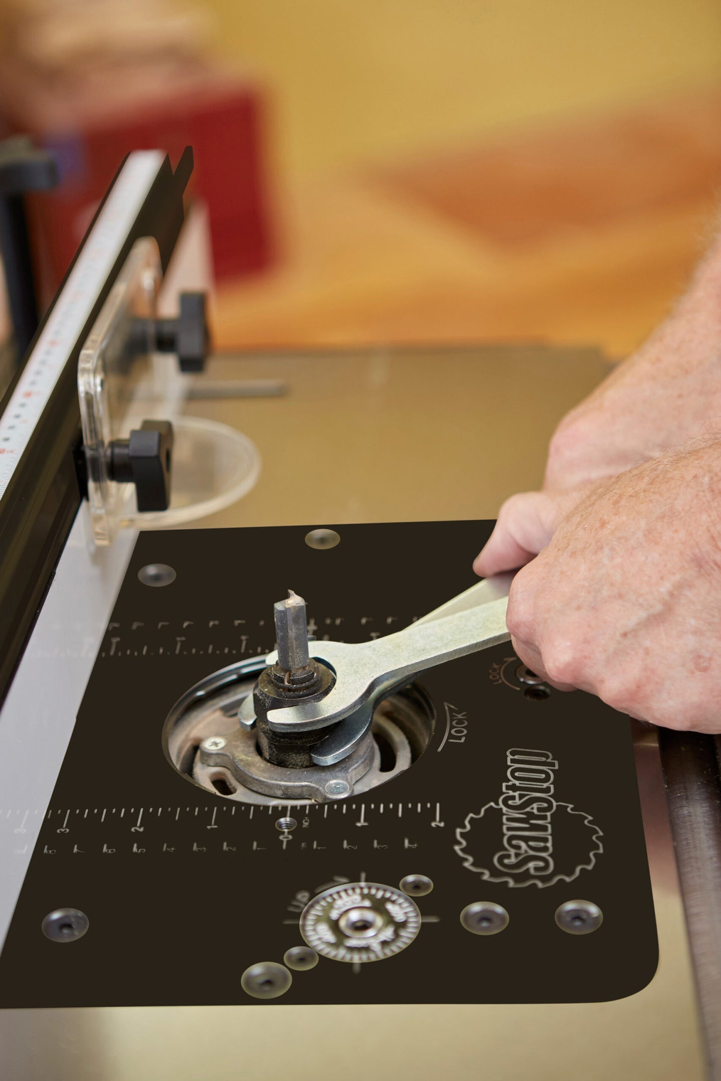Sawstop Four-Post Router Lift with Lock