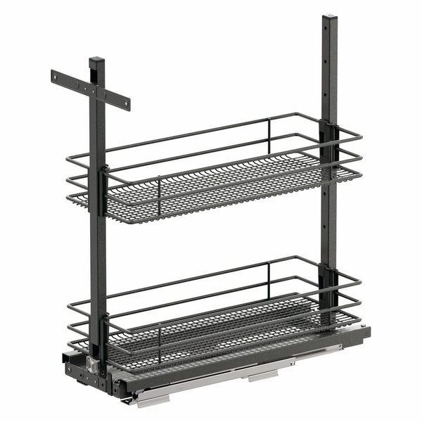 Vauth Sagel SUB® Pantry Saphir Bottom Mounted Base Pull Out, 2 Baskets, Installation Height Minimum 28