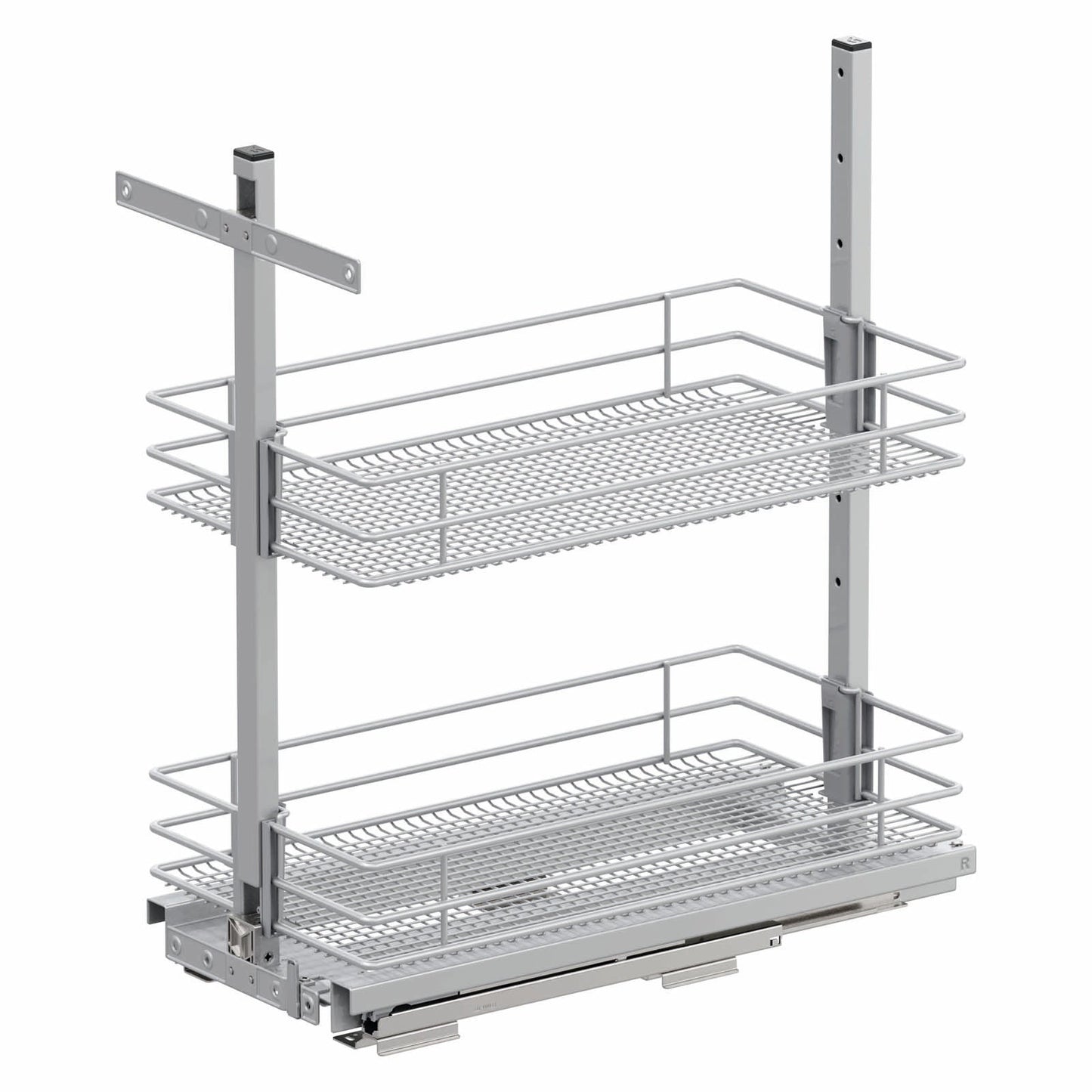 Vauth Sagel SUB® Pantry Saphir Bottom Mounted Base Pull Out, 2 Baskets, Installation Height Minimum 28"