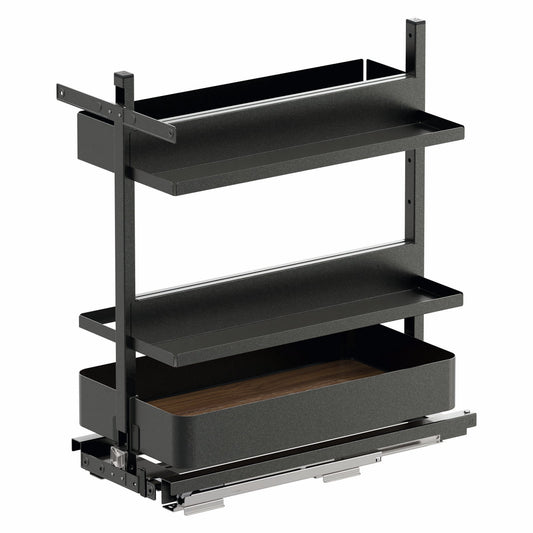 Vauth Sagel Planero® Sub Pantry Flex Spice Accessory Set, for Use with 15" Cabinet Width Pull Outs