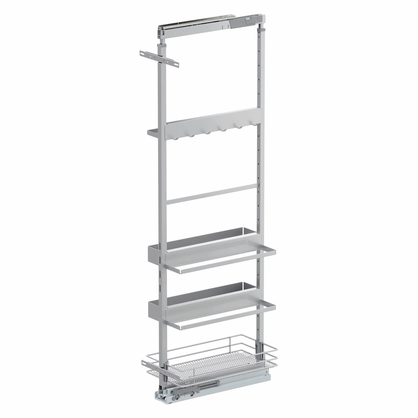 Vauth Sagel Saphir TAL® Pantry Flex Iron Accessory Set, for Use with 15" Cabinet Width Pull Outs