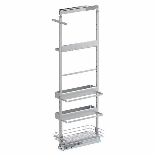 Vauth Sagel Saphir TAL® Pantry Flex Iron Accessory Set, for Use with 15" Cabinet Width Pull Outs