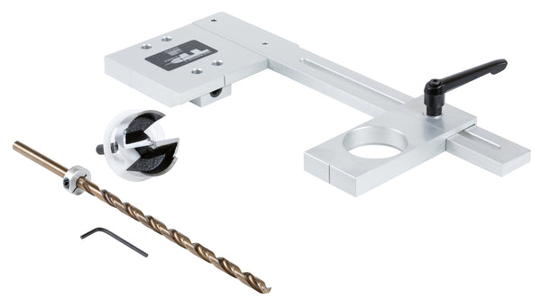True Position Cabinet Light Jig with 2-1/8