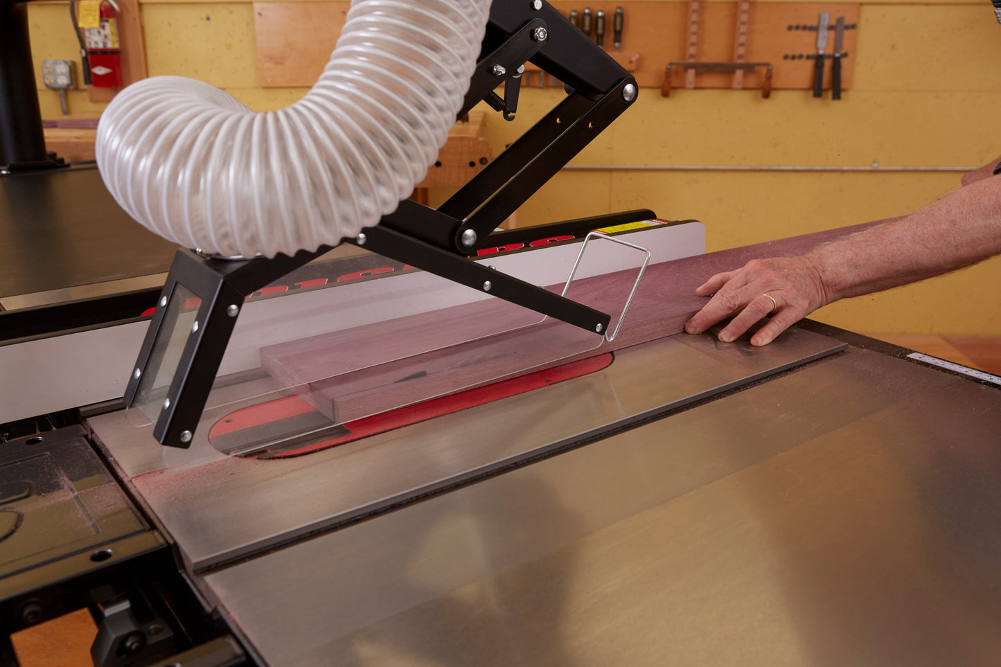 Sawstop Floating Overarm Dust Collection Guard