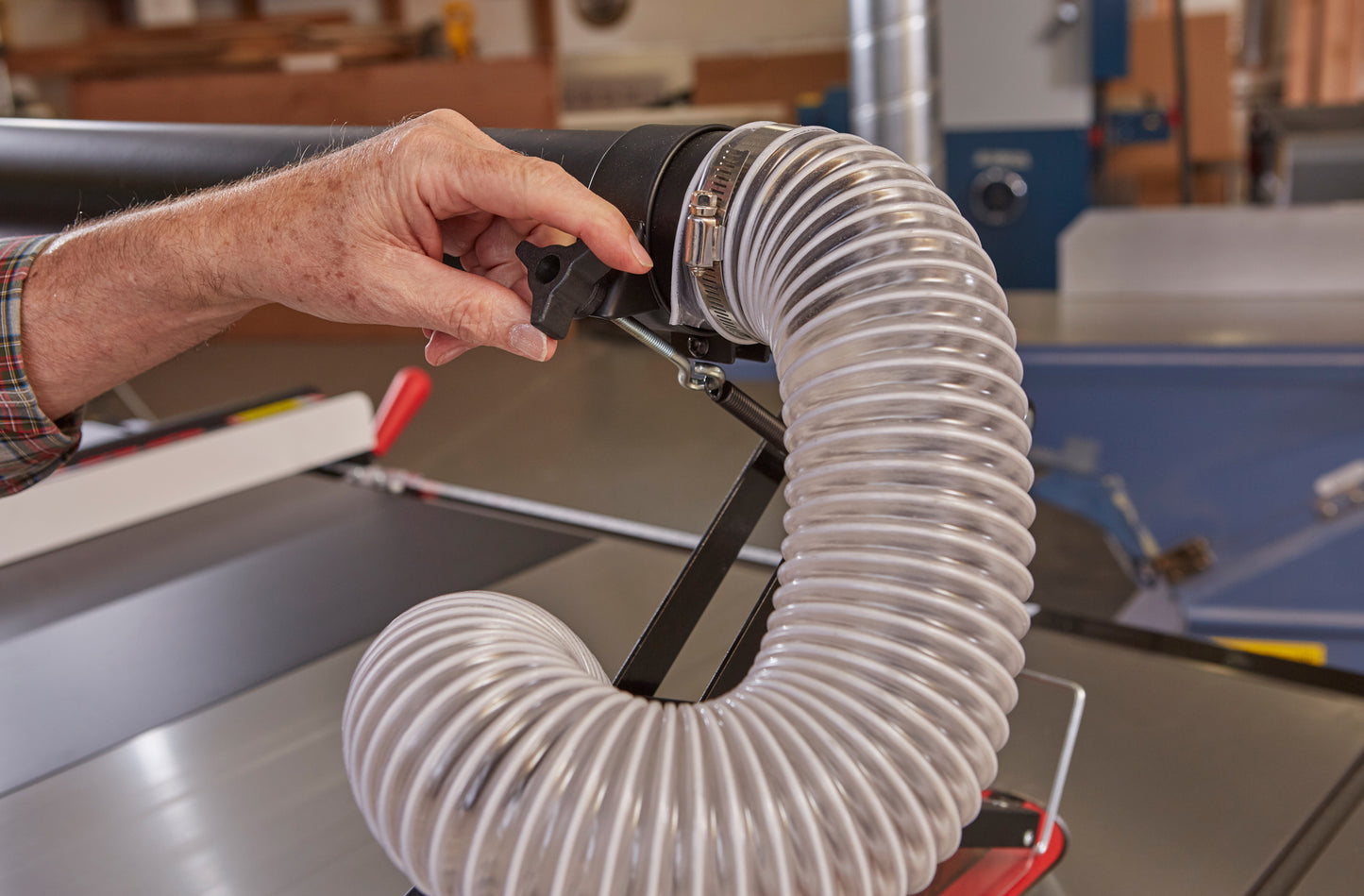 Sawstop Floating Overarm Dust Collection Guard