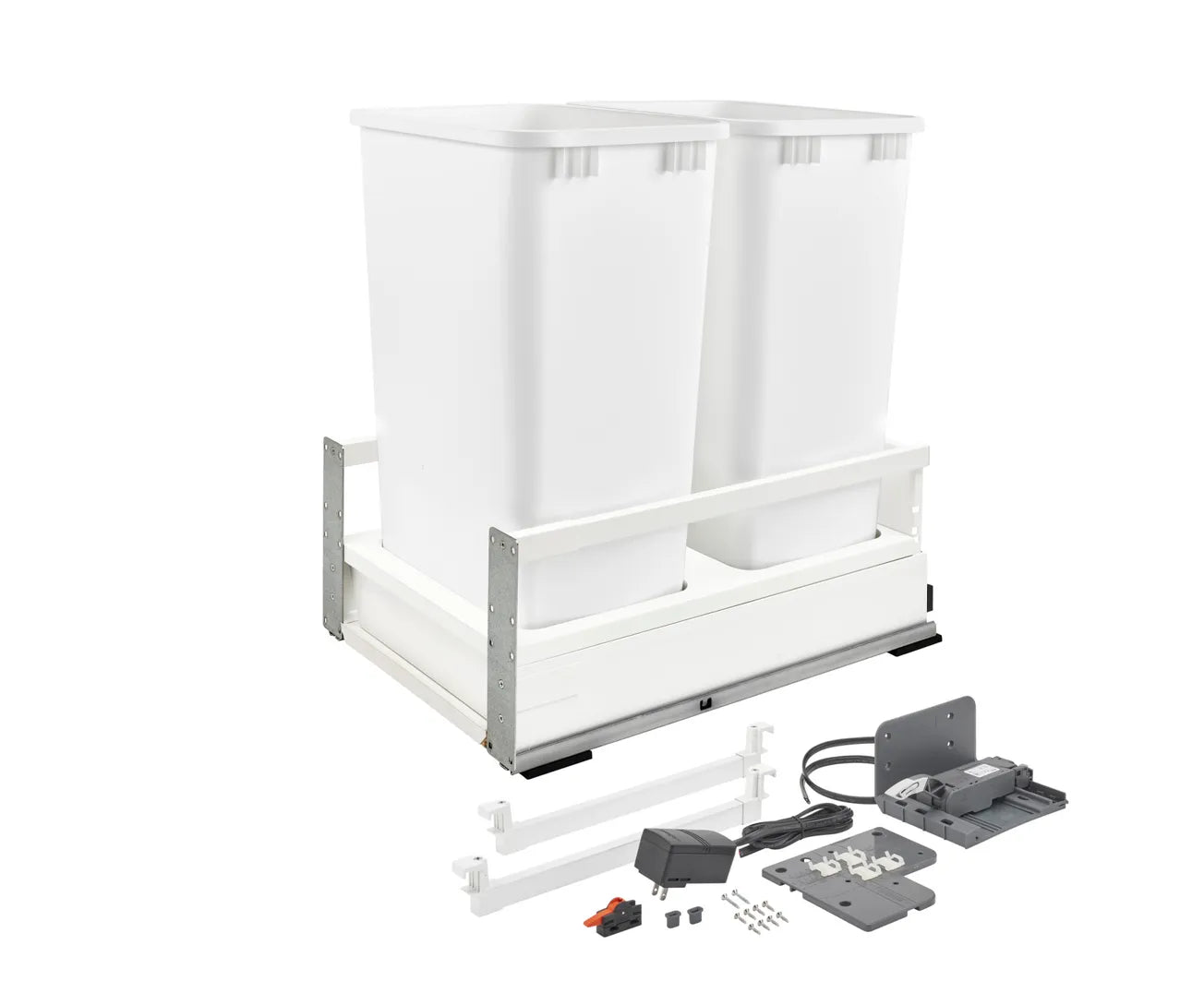 Rev-A-Shelf TWCS Series TANDEMBOX Waste Bin Pullout