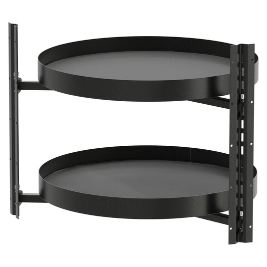 Vauth Sagel COR® Wheel Pro Planero® Fullround Lazy Susan, Premium 2-Shelf Set