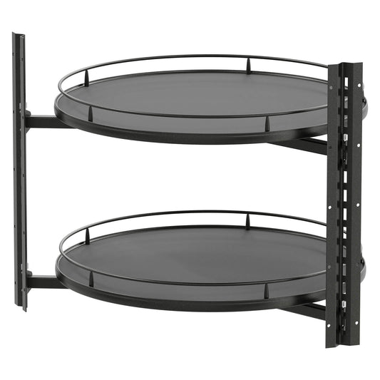 Vauth Sagel COR® Wheel Pro Scalea Fullround Lazy Susan, Premium 2-Shelf Set