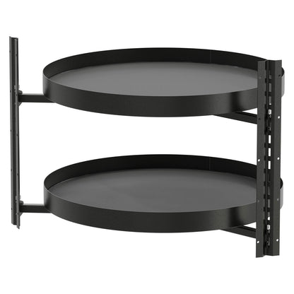 Vauth Sagel COR® Wheel Pro Planero® Fullround Lazy Susan, Premium 2-Shelf Set