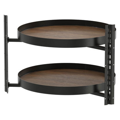 Vauth Sagel COR® Wheel Pro Planero® Fullround Lazy Susan, Premium 2-Shelf Set