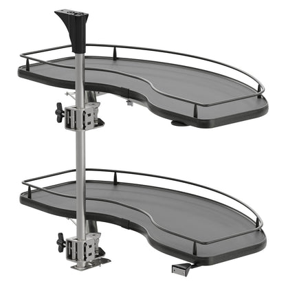 Vauth Sagel CORNERSTONE® Swing Scalea Blind Corner Optimizer, Premium 2-Tray Set