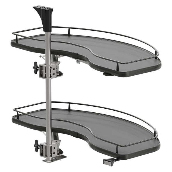 Vauth Sagel CORNERSTONE® Swing Scalea Blind Corner Optimizer, Premium 2-Tray Set