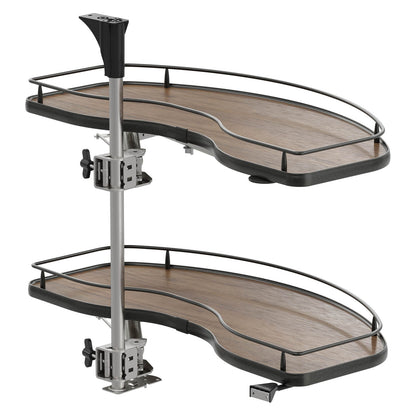 Vauth Sagel CORNERSTONE® Swing Scalea Blind Corner Optimizer, Premium 2-Tray Set